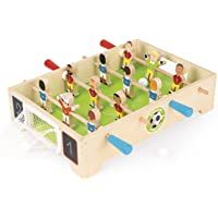 Janod - J02070 - Minifutbolín de madera multicolor de la colección Champions para niños a partir de 3 años